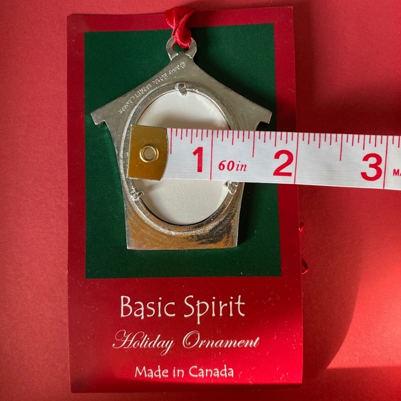 Basic Spirit Pewter Doghouse Photo Ornament - Picture 9 of 13